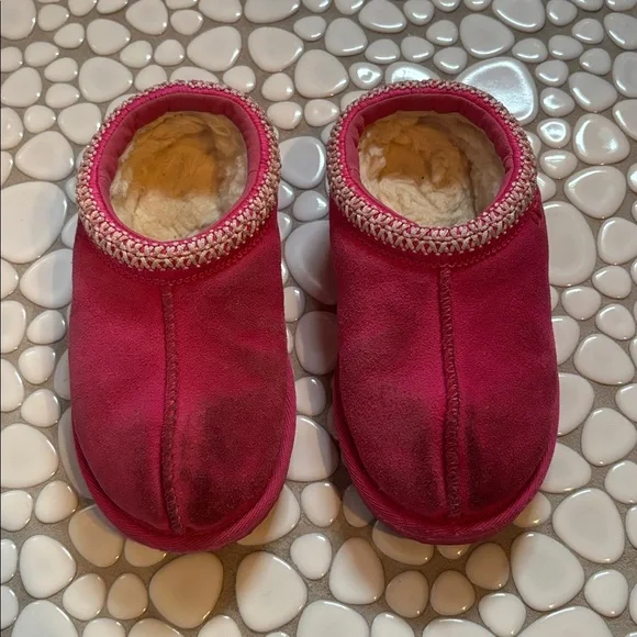 UGG Tasman II Slipper Toddler Little Kid Rock Rose Sz 11 - Picture 6 of 13